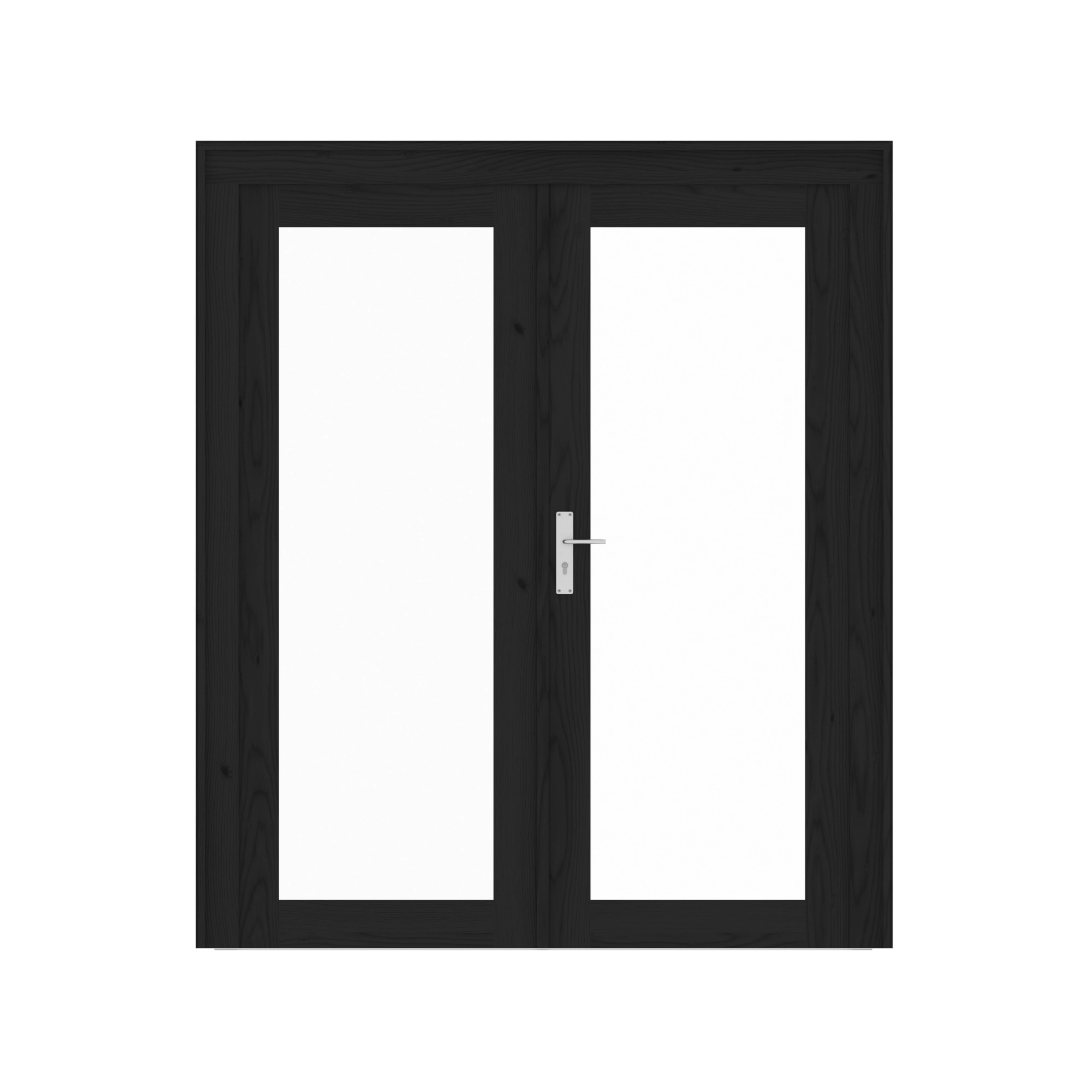 Vuren Dubbele Deur Steellook 166 x 214 cm - Afbeelding 3